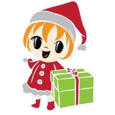 Baby Santa Cut File