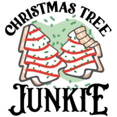 Christmas Tree Snack Cake Junkie