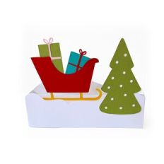 Santa’s Sleigh Card
