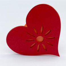Scandinavian Style Heart Napkin Ring
