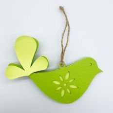 Scandinavian Style Bird Hanging Ornament