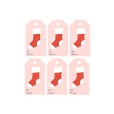 Stocking gift tags