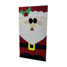 Santa Claus Mini Slimline Christmas Card