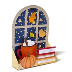 Autumn window box card