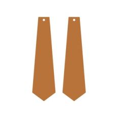 Faux Leather Earrings Template
