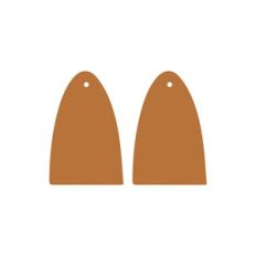 Faux Leather Earrings Template
