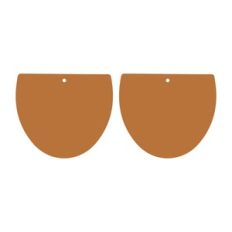 Faux Leather Earrings Template