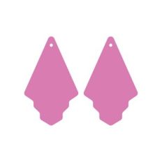 Boho Earring Template, Faux Leather Earrings