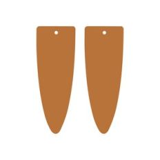 Faux Leather Earrings Template