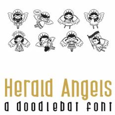 Herald Angels Doodlebat Font