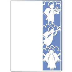 Angel Lace Edged Card