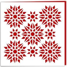 Festive Stars Card