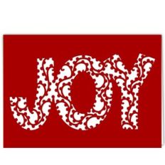 Joy Lace Word Card