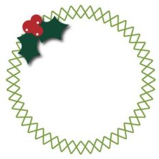 holiday zigzag wire frame 2