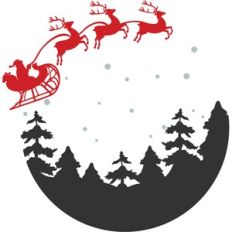 santa scene