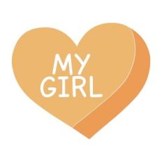 My Girl Candy Heart