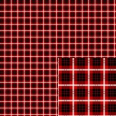 tartan red black white pattern