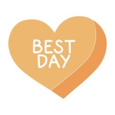 Best Day Candy Heart