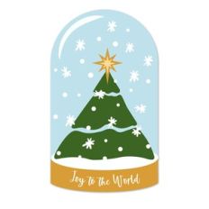 Joy to the World Snowglobe