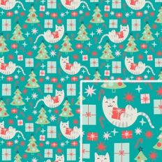 Christmas Cats Pattern