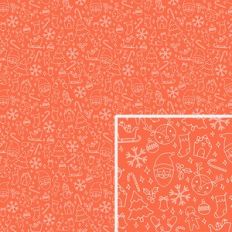 Red and White Christmas Pattern