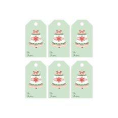 bell gift tag