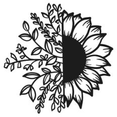 Split Sunflower