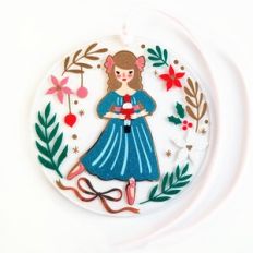 Clara Nutcracker Ornament