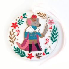 Mouse King Nutcracker Ornament