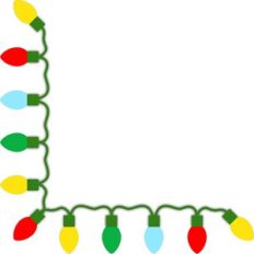 christmas lights corner