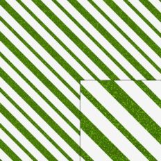 glitter stripes green and white pattern