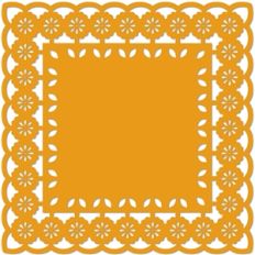 frame flower lace