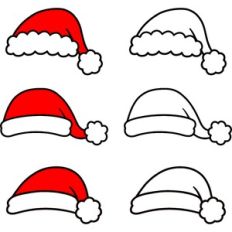 Santa hat bundle