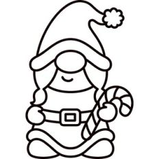 Mrs Claus Gnome