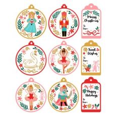 Nutcracker Chrsitmas Gift Tags
