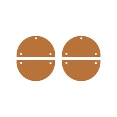 Compound Circle Earring Template