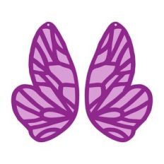 Stacked Butterfly Earring Template