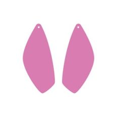 Drop Earring Template, Faux Leather Earrings