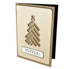 Joyful Pallet Tree Stencil Card