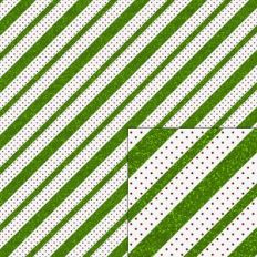 glitter stripes green and red dots pattern