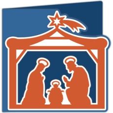 nativity card