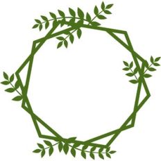 polygon wreath frame