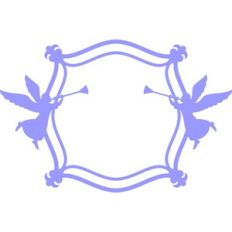 trumpet angels frame