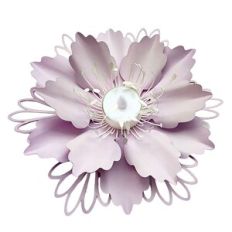 Elegant flower tealight candle holder