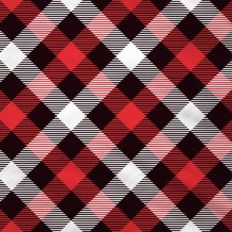 Winter Flannel Fabric Pattern