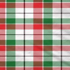 Christmas Flannel Pattern Background