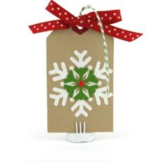 Christmas Tag Snowflake