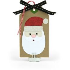 Christmas Tag Santa Claus