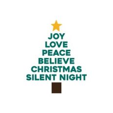 Joy Christmas Tree