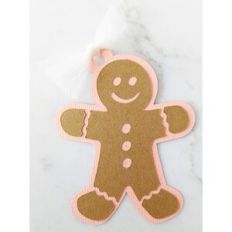 gingerbread gift tag